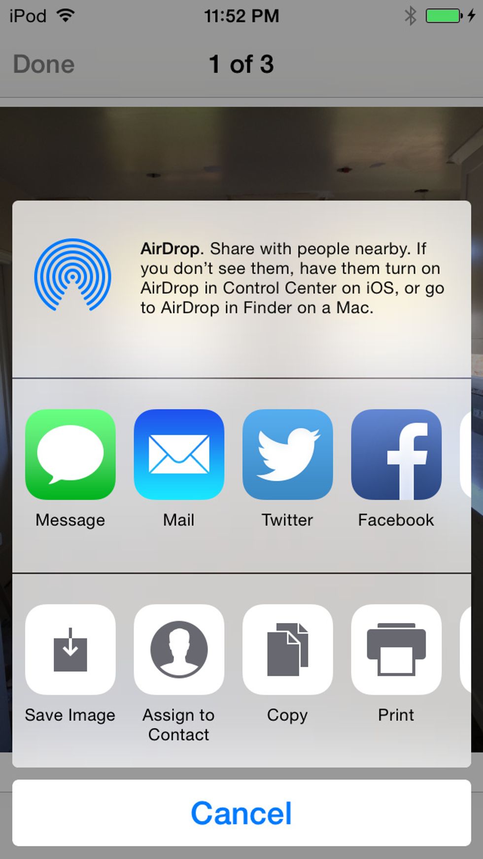To save or share an image, double-tap it to pull up this menu. This also allows you to save/transfer an image but delete it from the conversation.