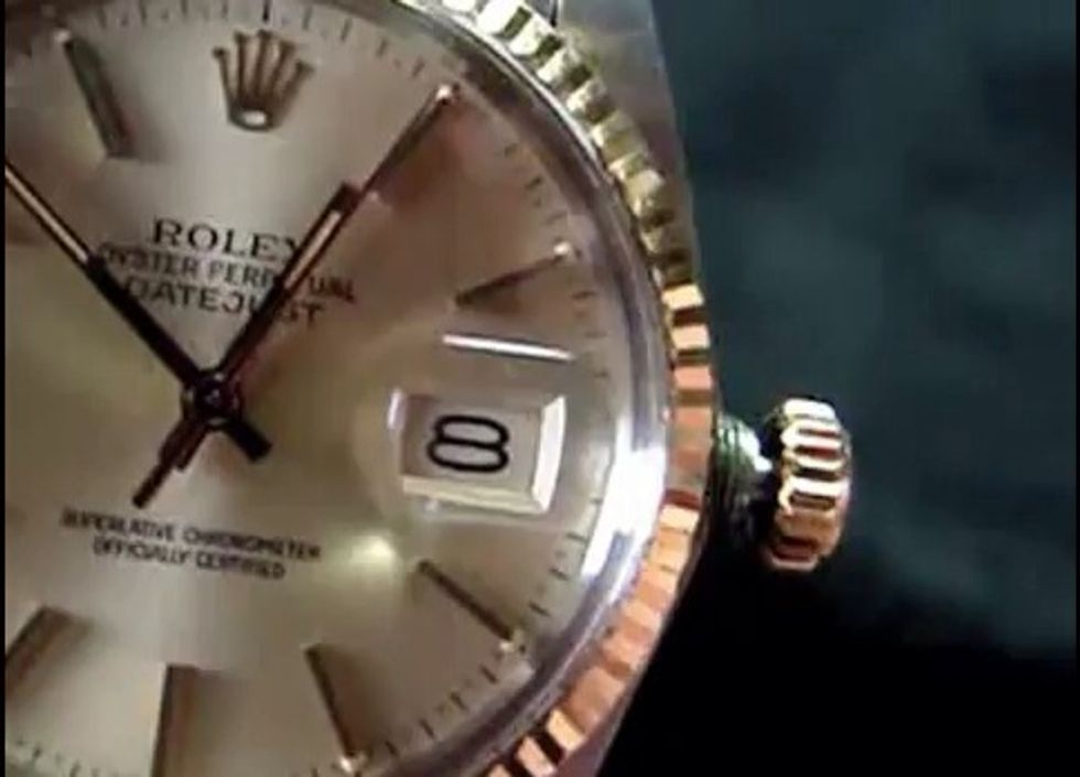 To set the date pull the crown out to the next position. Move the crown in a counter clockwise motion (or clockwise if it is a newer model) until you reach the correct date.