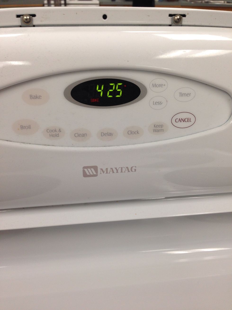 To start, set oven to 425 degrees