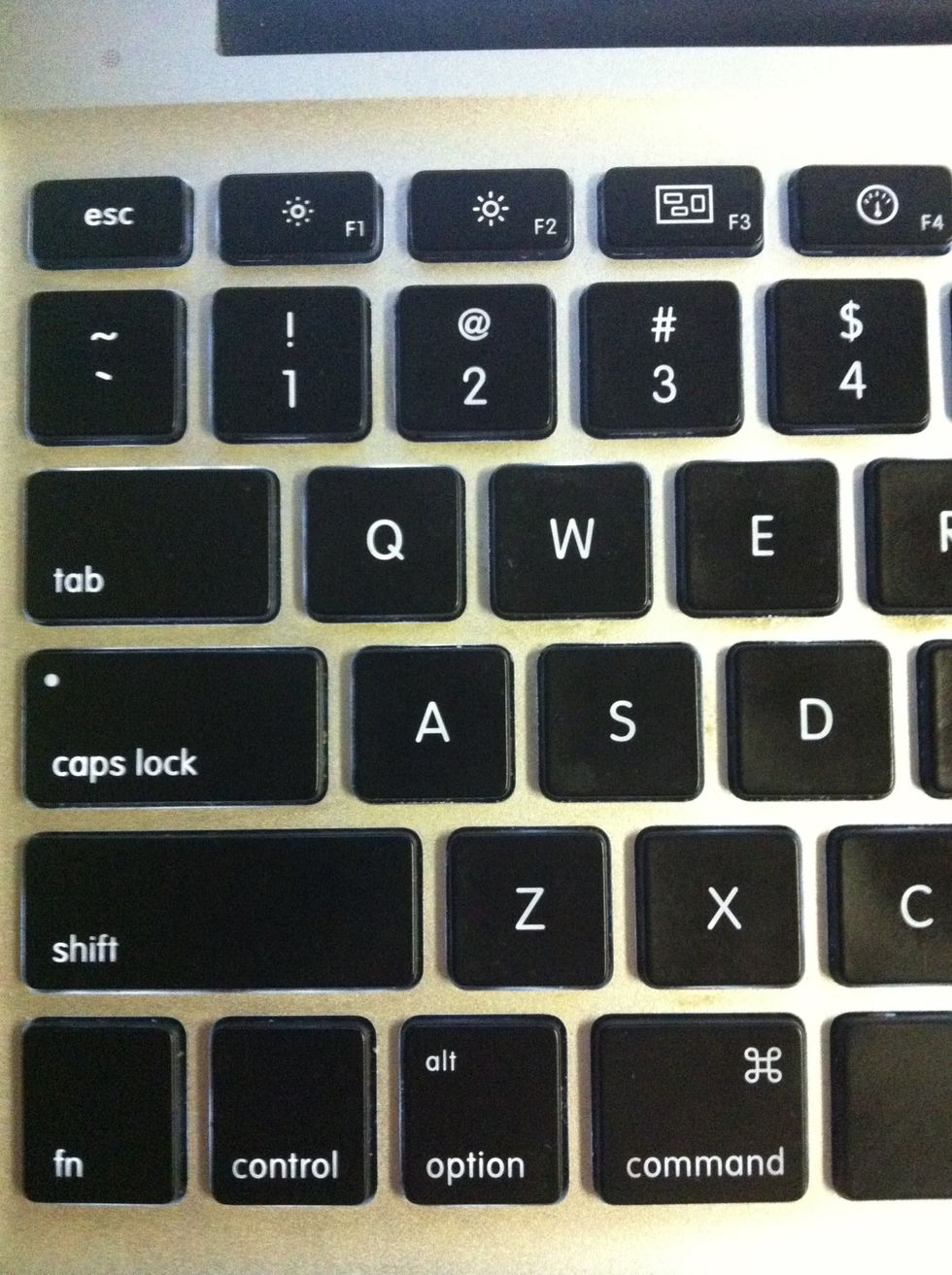 To take a screenshot of the whole screen, press cmd+shift+3. To take a screenshot of a custom size, press cmd+shift+4 and proceed.