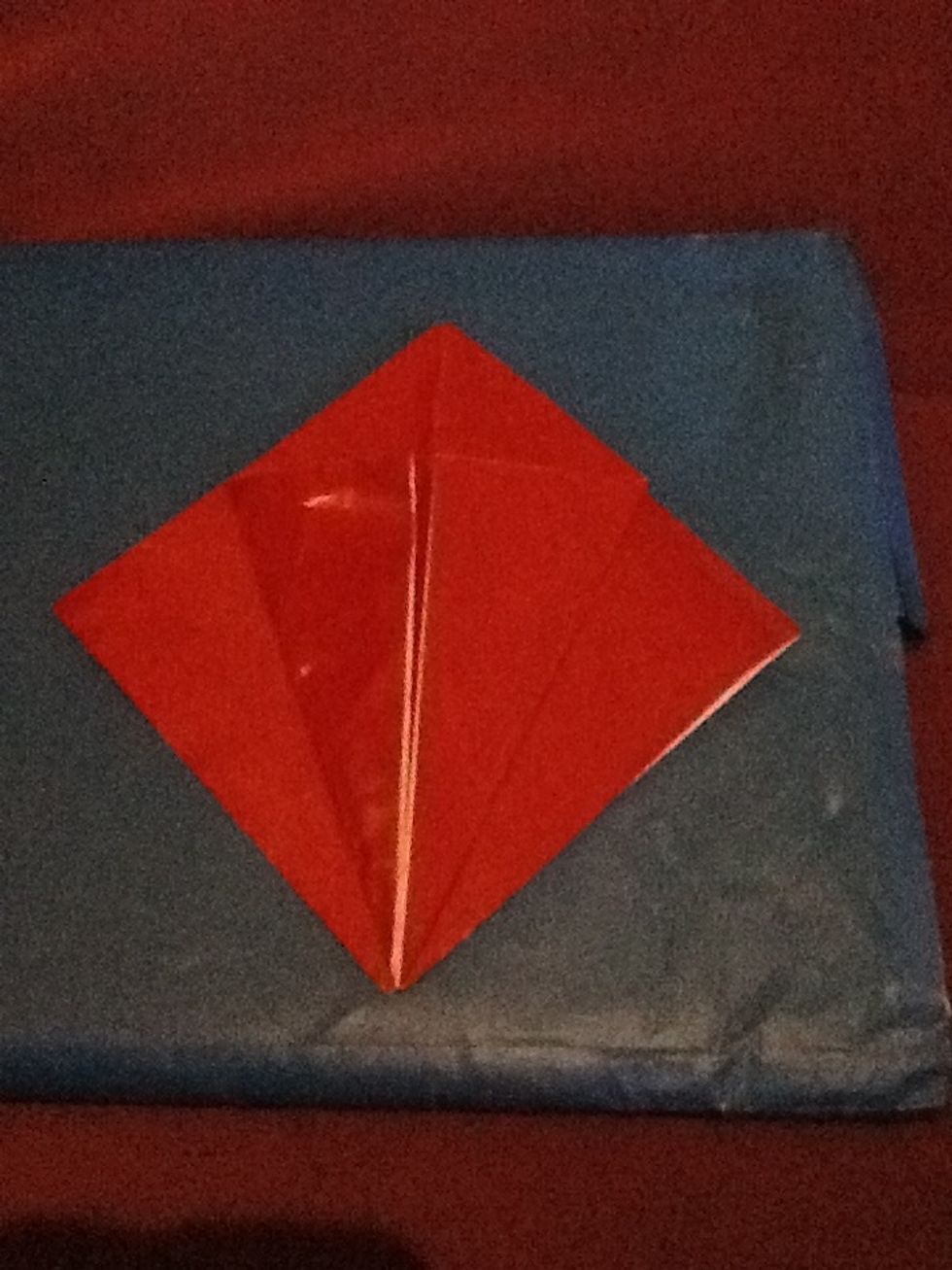 To this to the other flap.