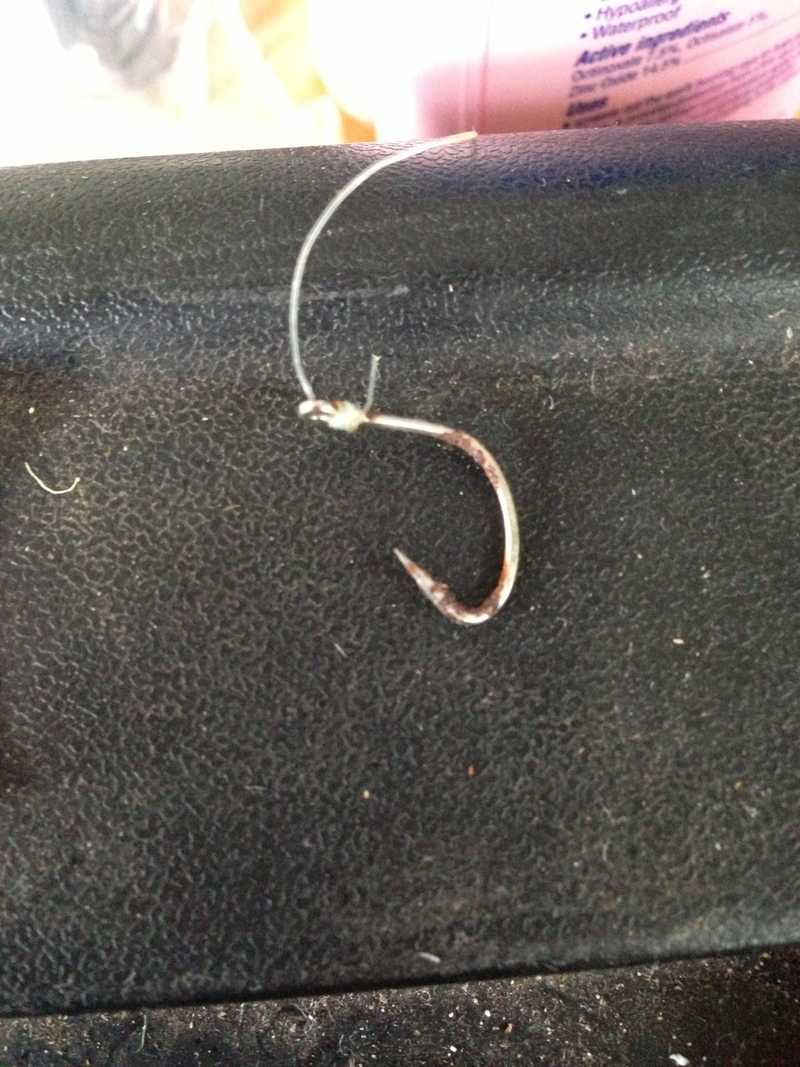 How to tie a fishing hook - B+C Guides