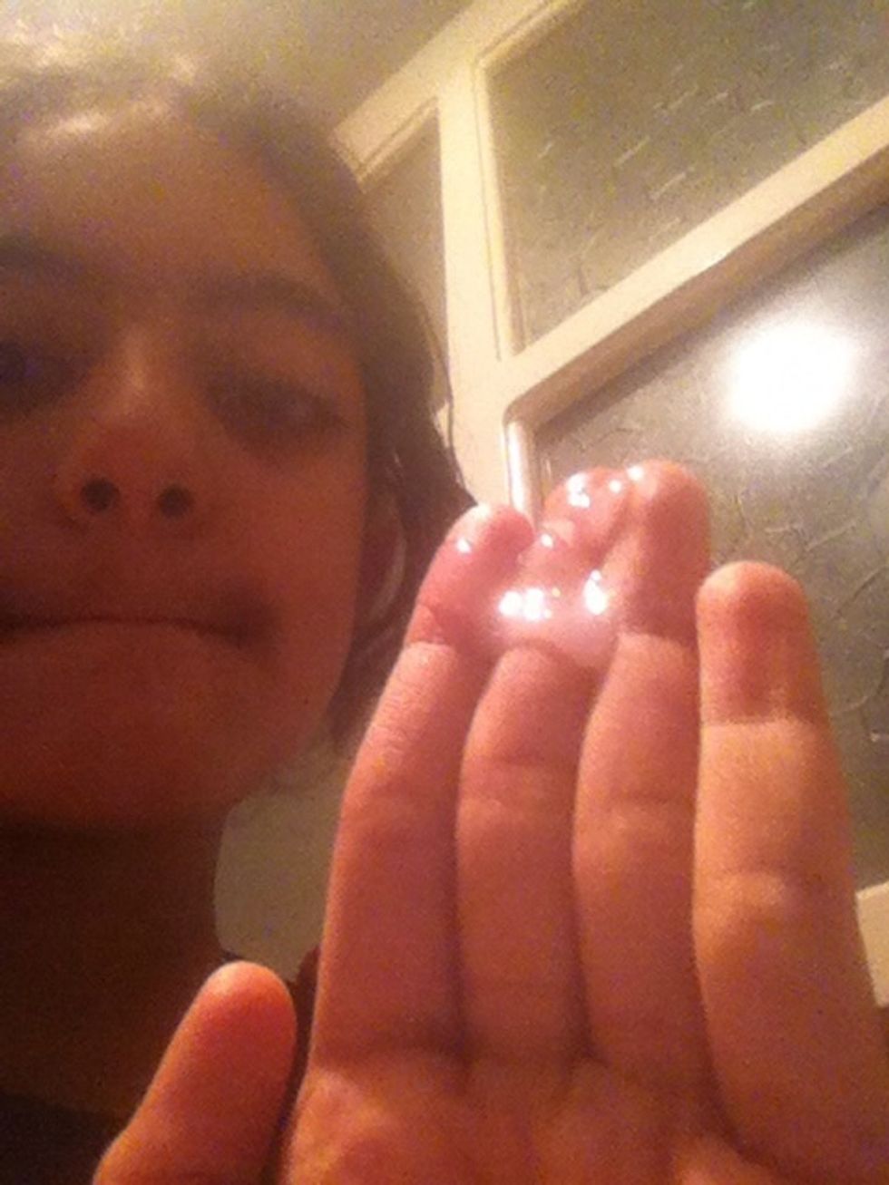 To wash it get any kind of soap and then wash your lips with water