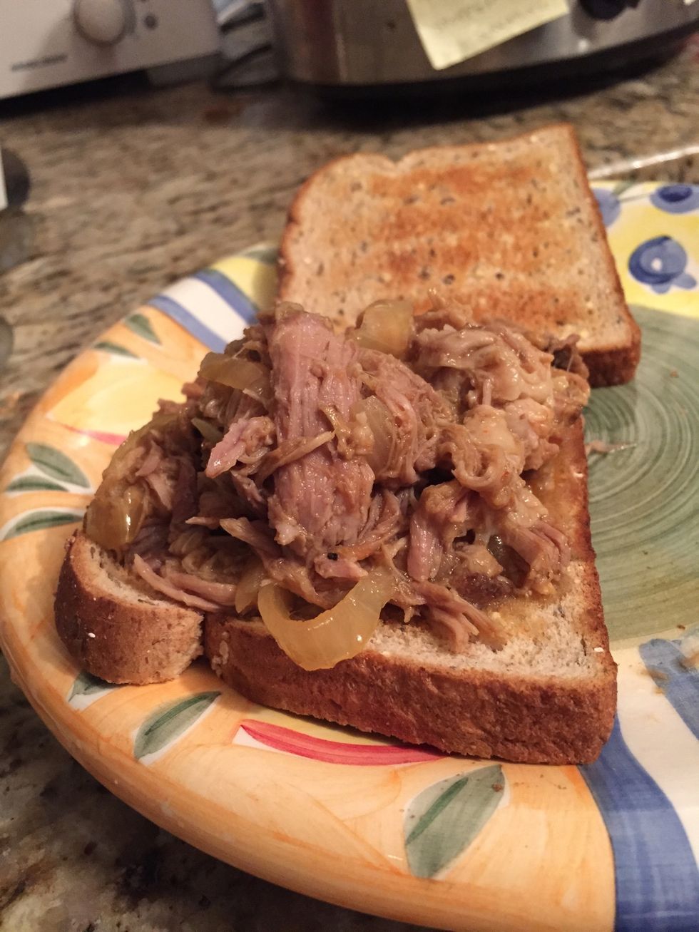 Toast some buns and enjoy!!