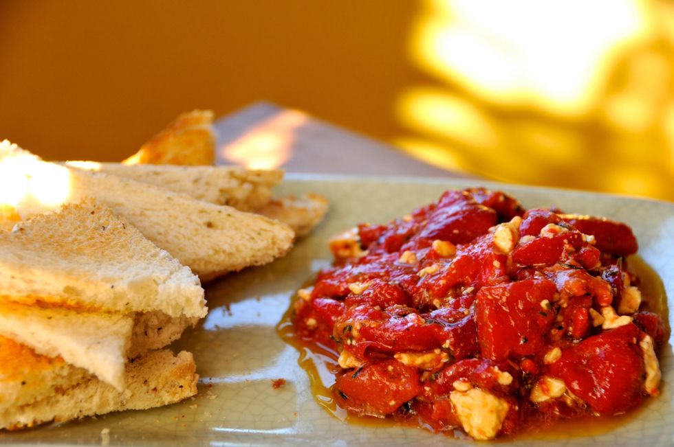 Toast up some bread, cut some pita up, dive in with a spoon, spread on a sandwich, or serve with some dried meats and roasted veggies. Whatever way you decide to eat this, you will be happy you did!