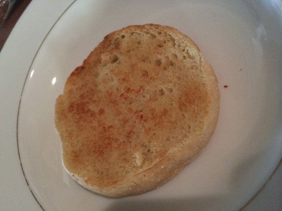 toast your English muffin \u27a1\ufe0f
