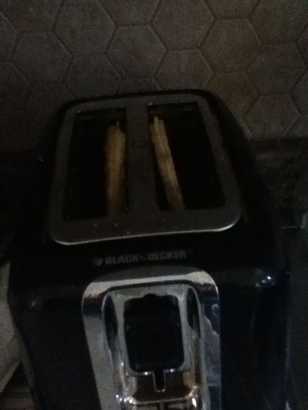 Toast your waffles. I toast mine for 3 minutes but again, entirely up to you.