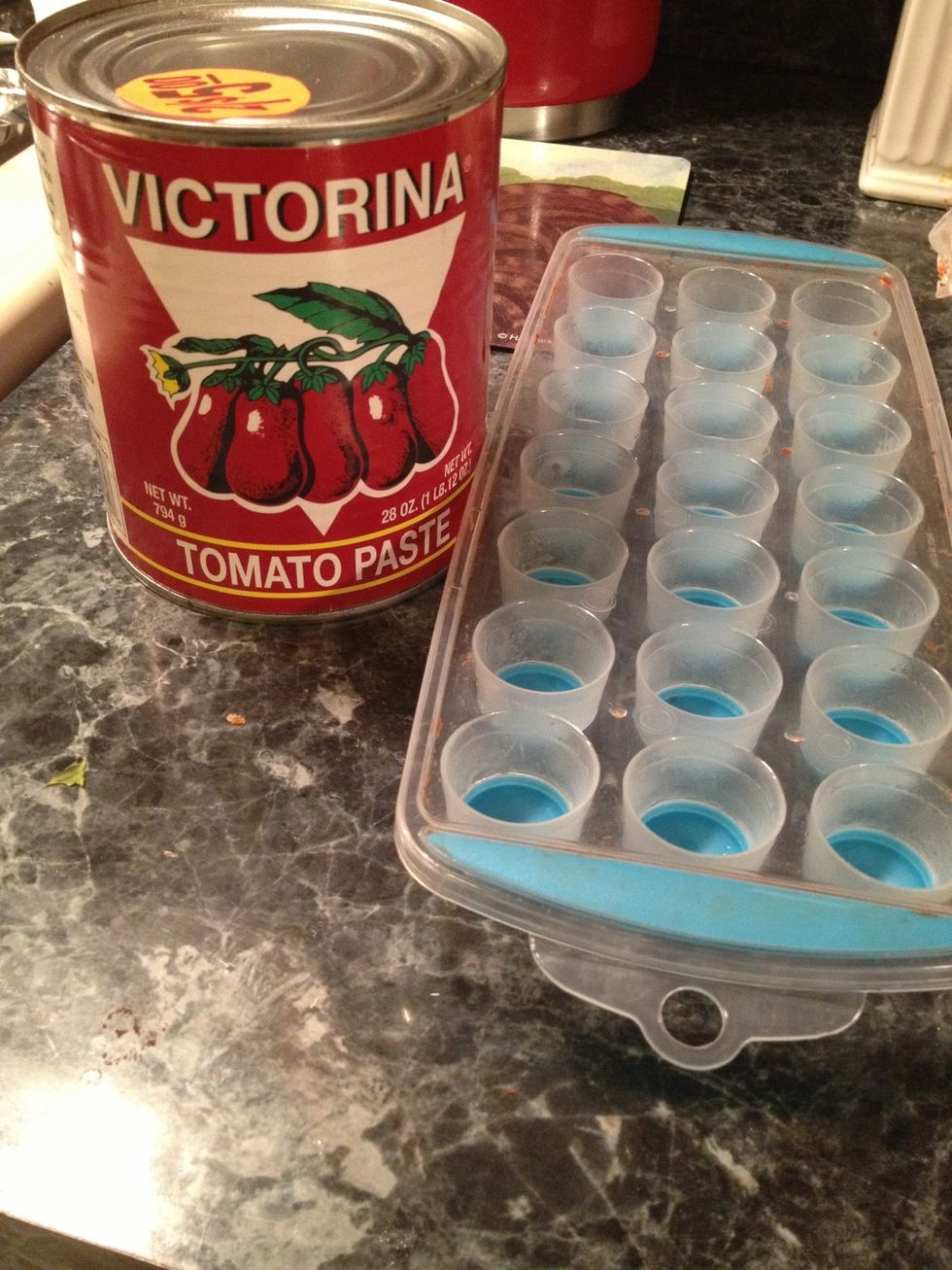 How to freeze leftover tomato paste B+C Guides