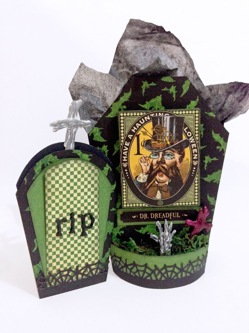 Tomb Party gift set for Dr. Dreadful...