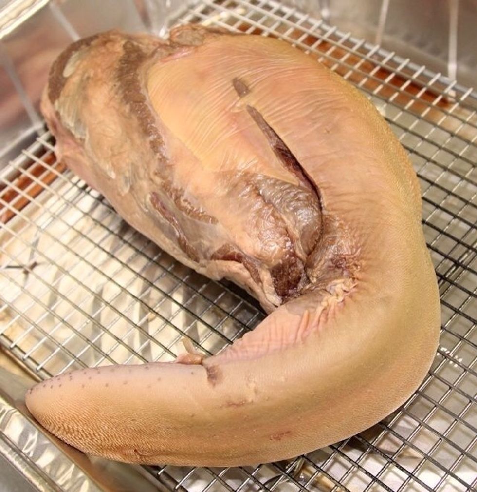 Tongue will look like this after smoking