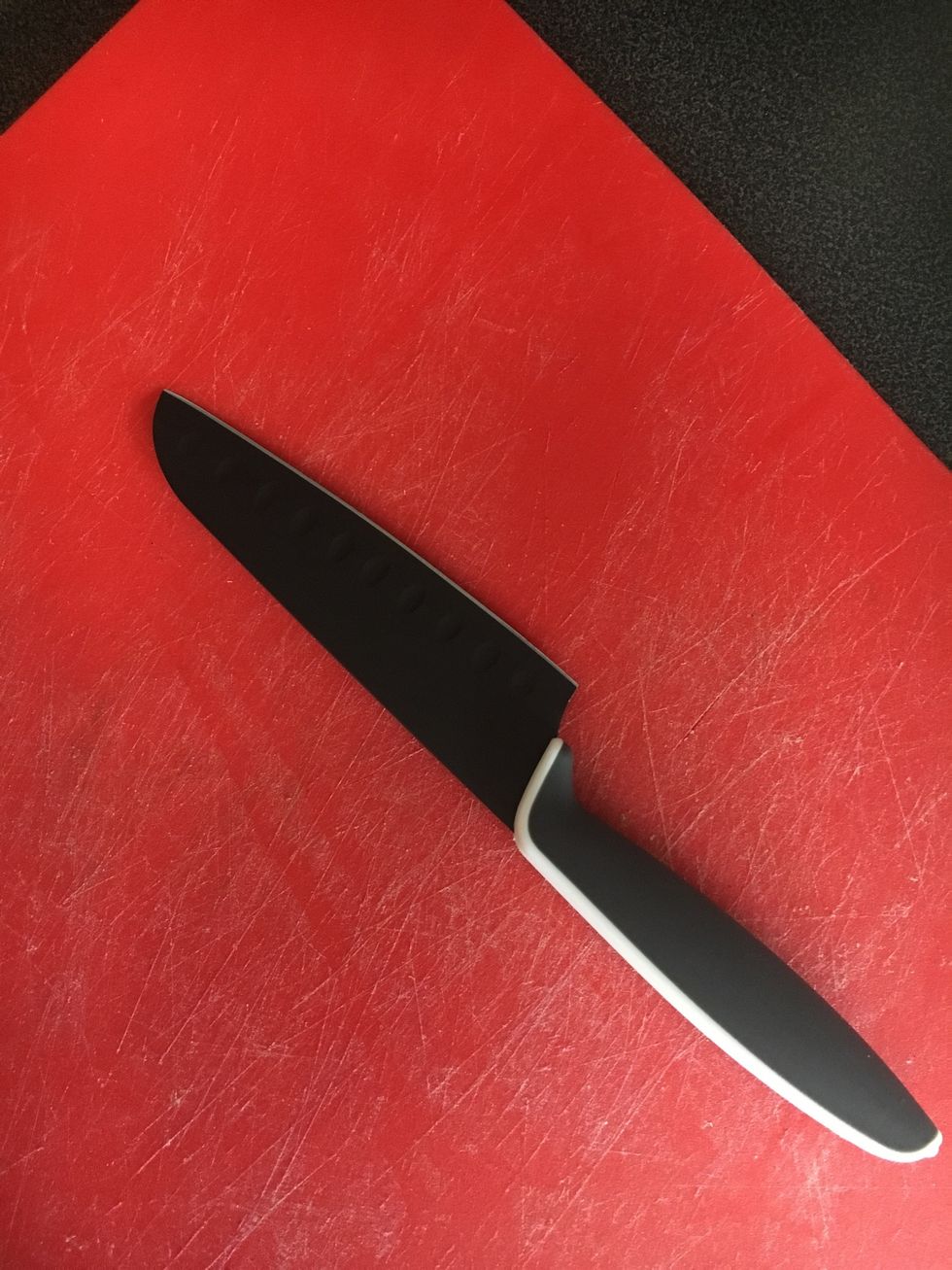 Tools cont.: chopping board and knife