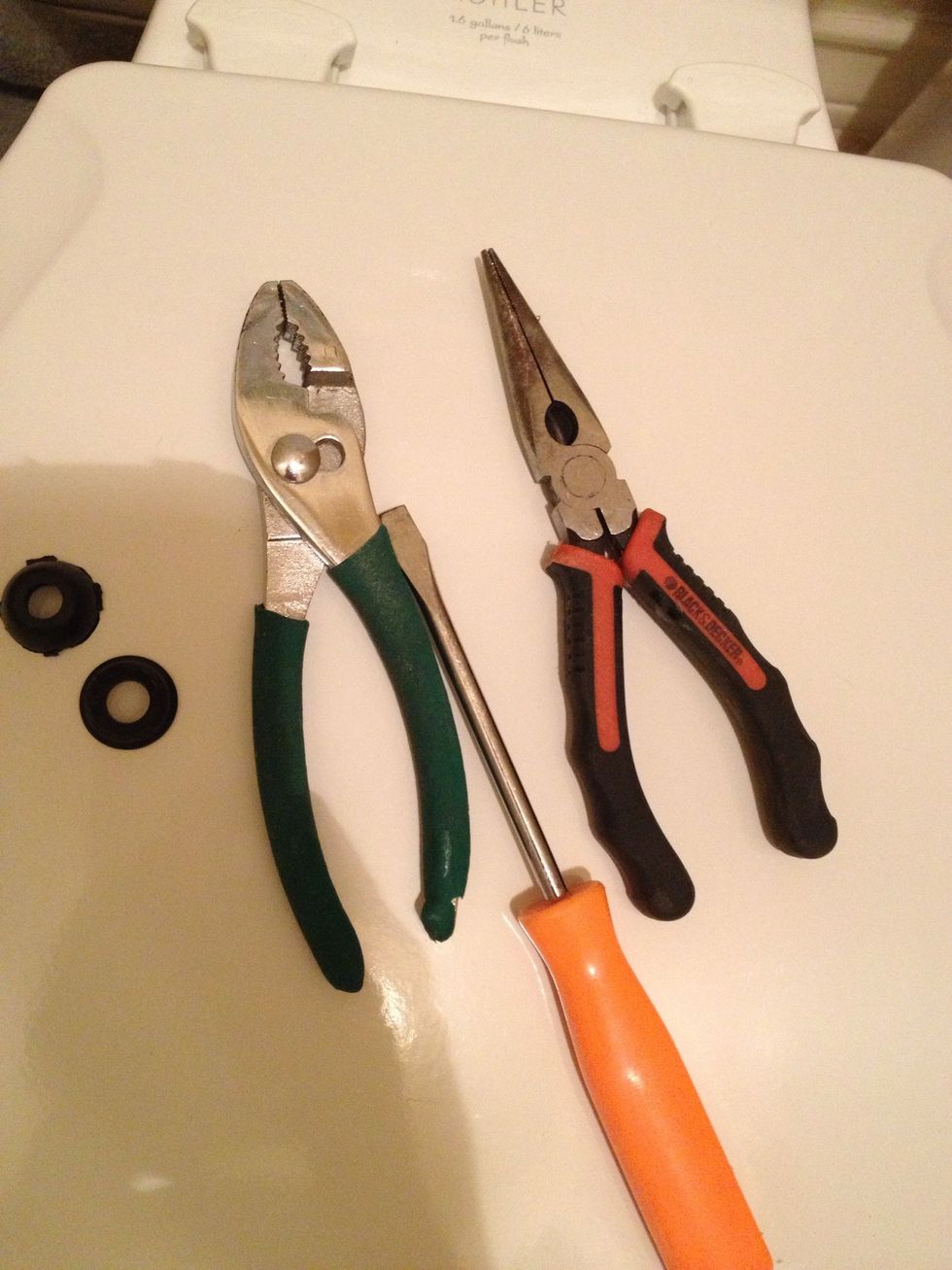 Tools. Look at flapper- that may be the only replacement. If not, then proceed on to the flow valve. I had to replace tank seal also due to water leaking outside tank.