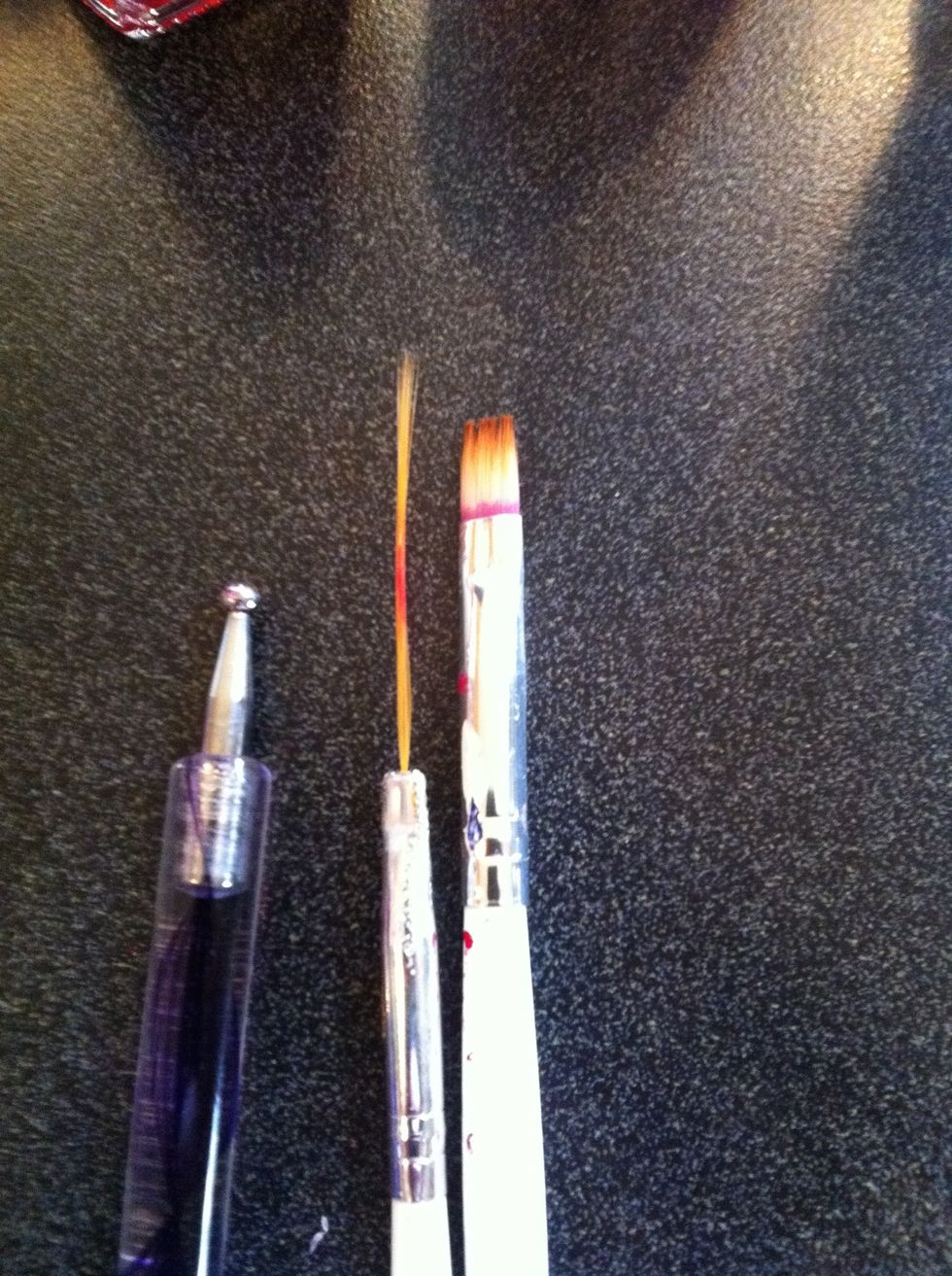 Tools used in this manicure