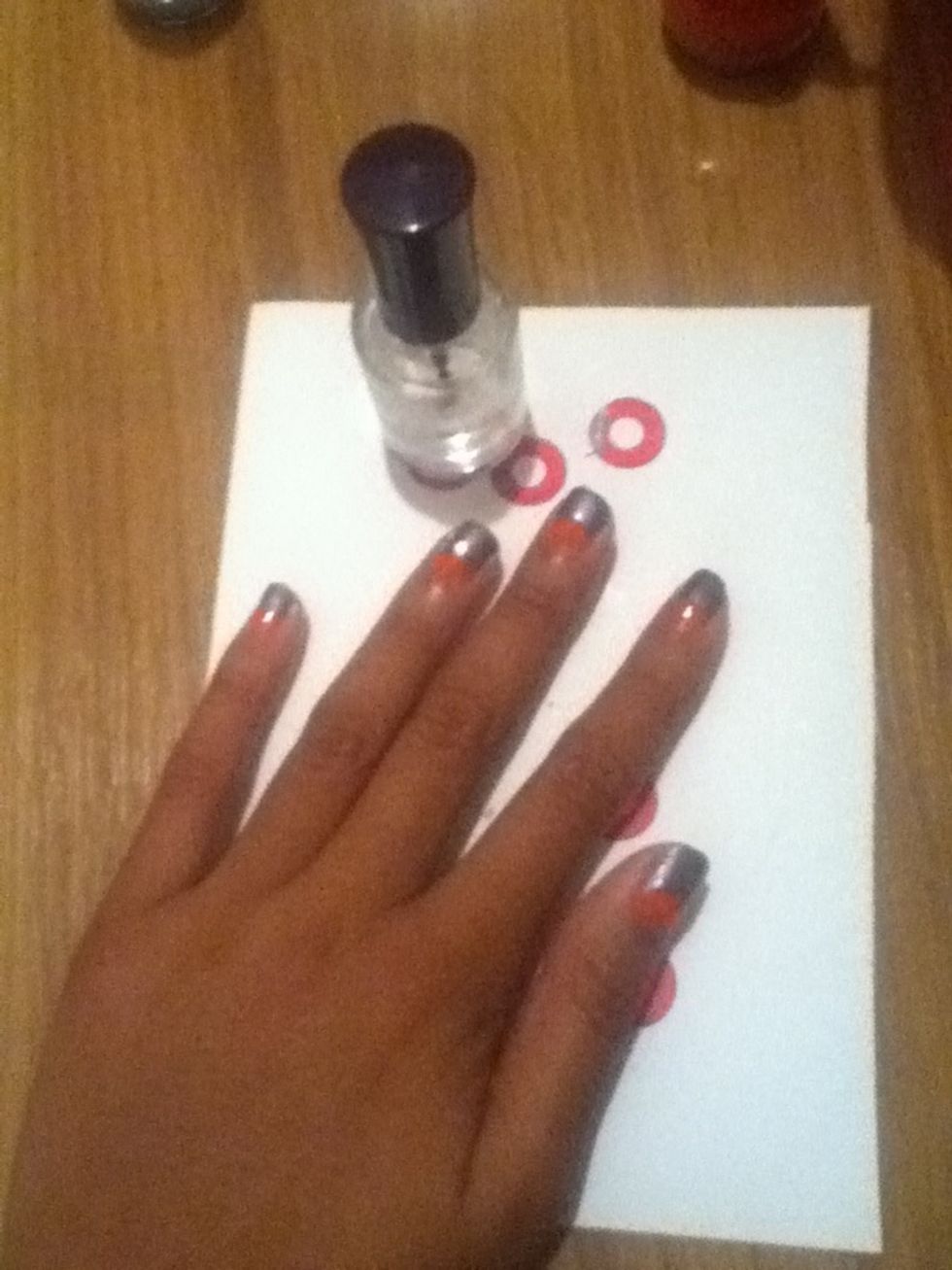 Top coat it and you're done!