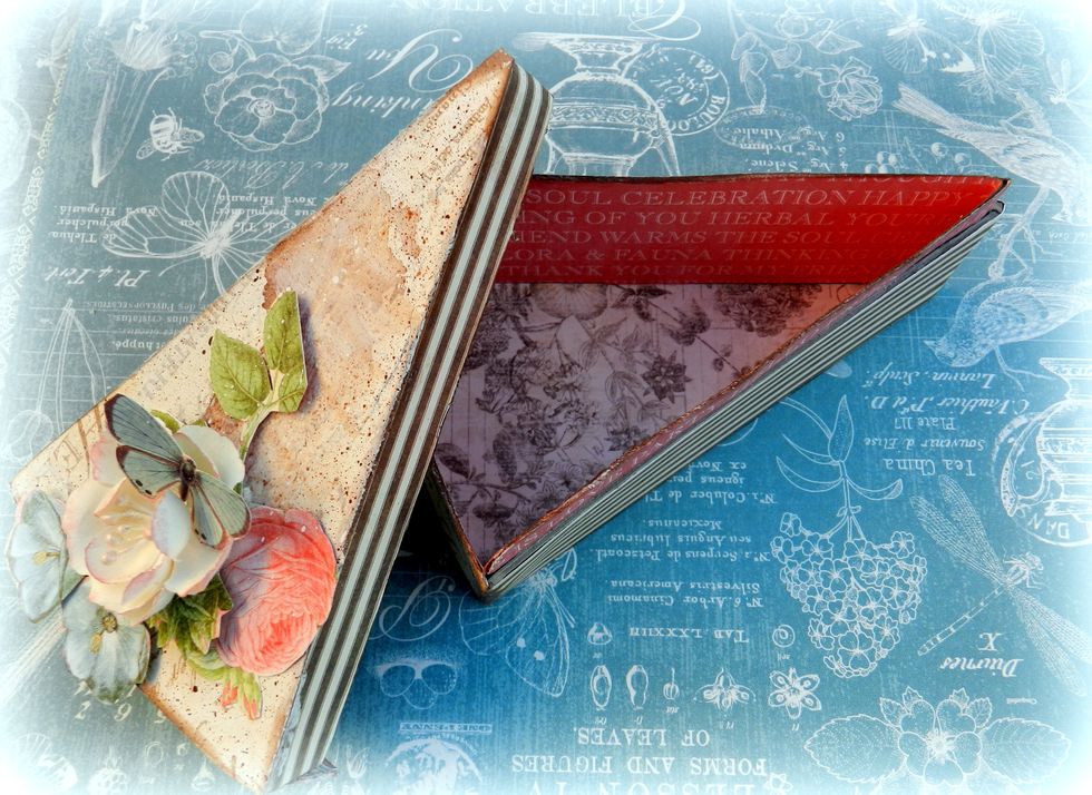 Top each slice with sweets for the guests to take home.