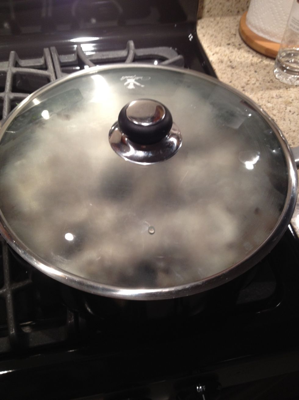 Top it off to expedite the melting process. Open and stir occasionally to check progress.