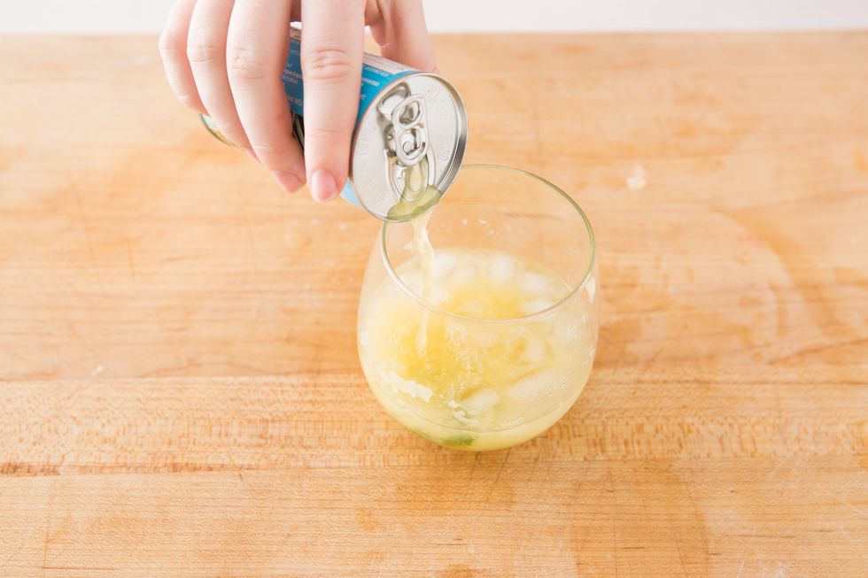 Top it off with some pineapple juice.