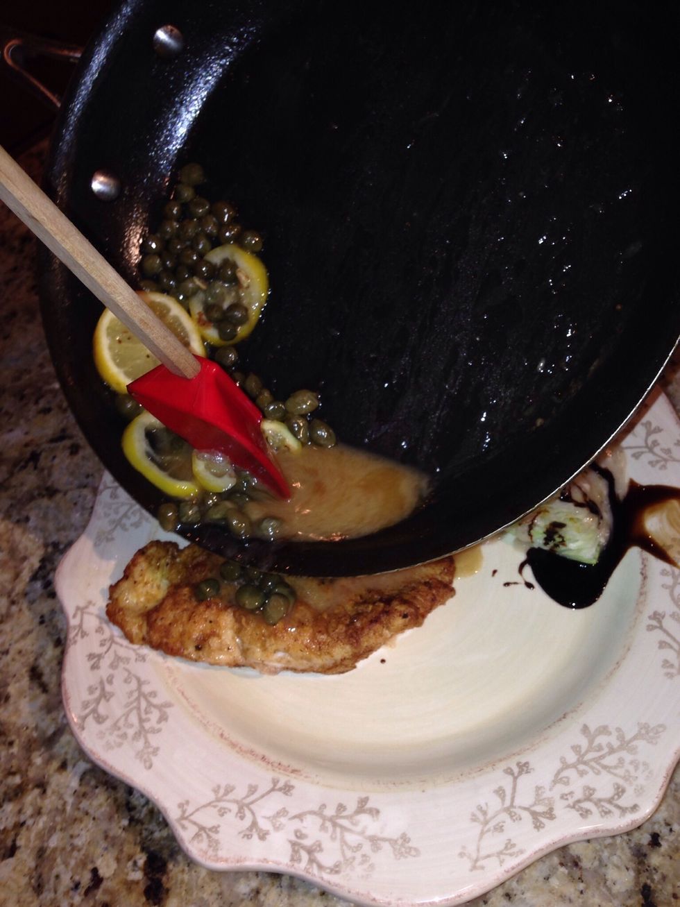 Top liberally with reduction.