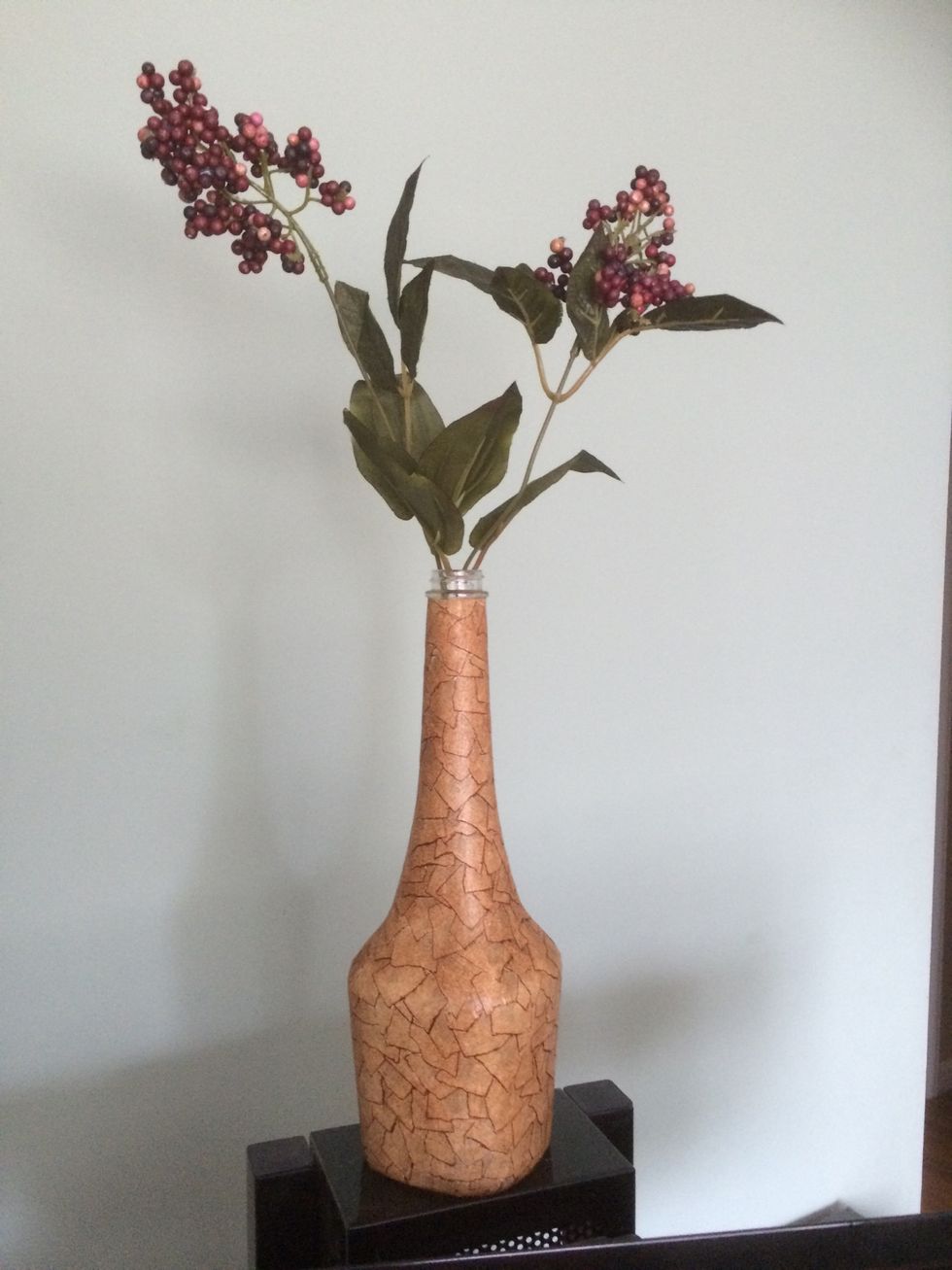 Top off with flowers or maybe a candle.