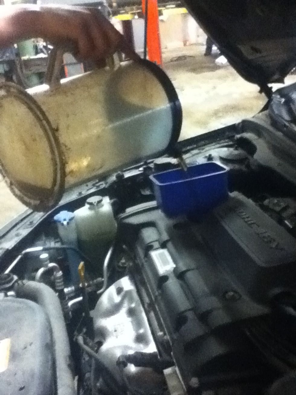 top up oil