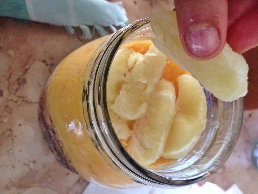 Top up with lemon wedges