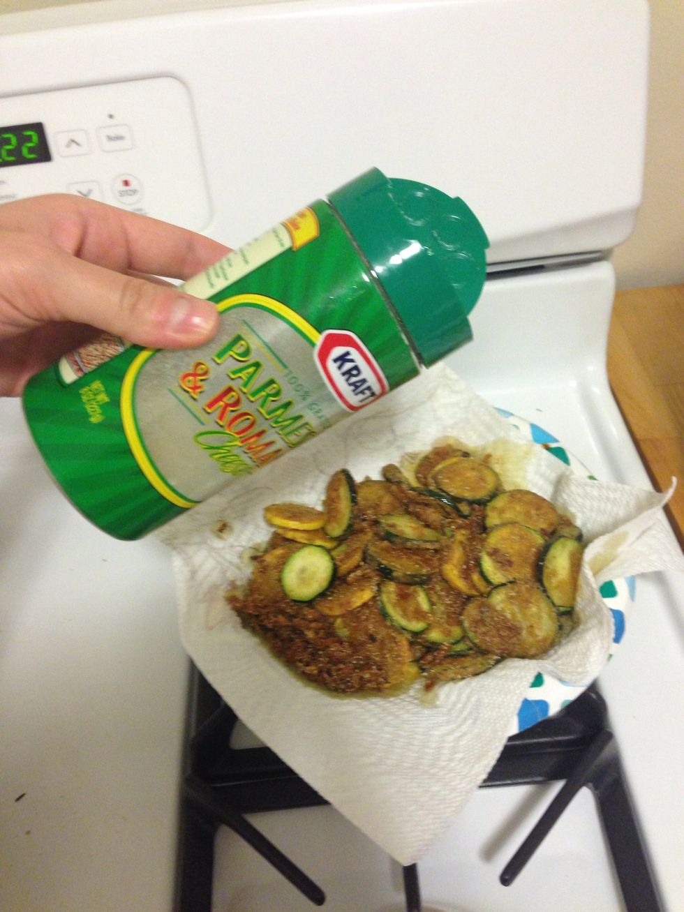 Top with a sprinkle of Parmesan cheese to make it really stand out.