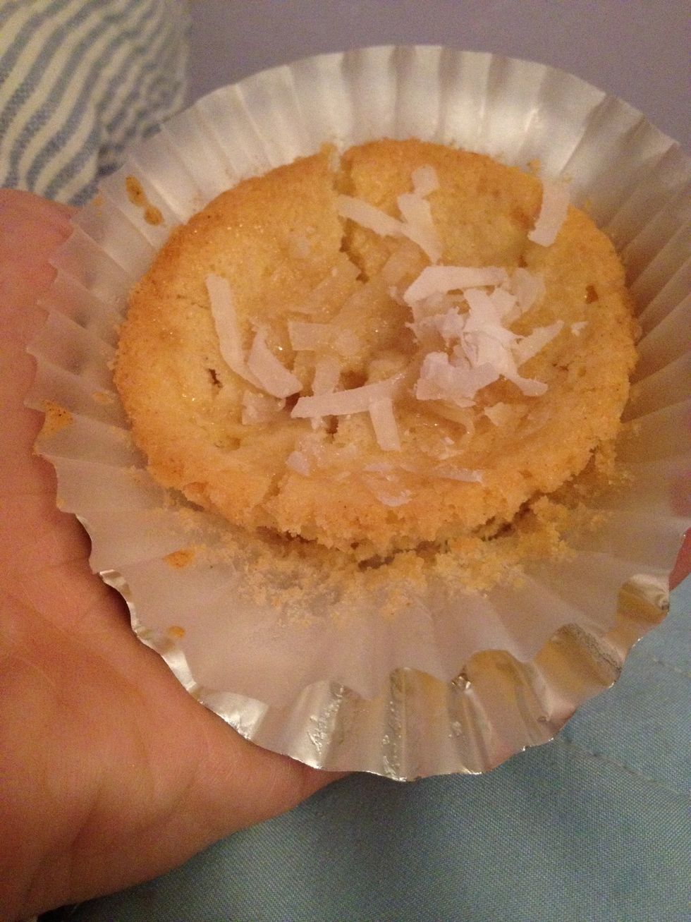 Top with anything! I put coconut, and some honey!