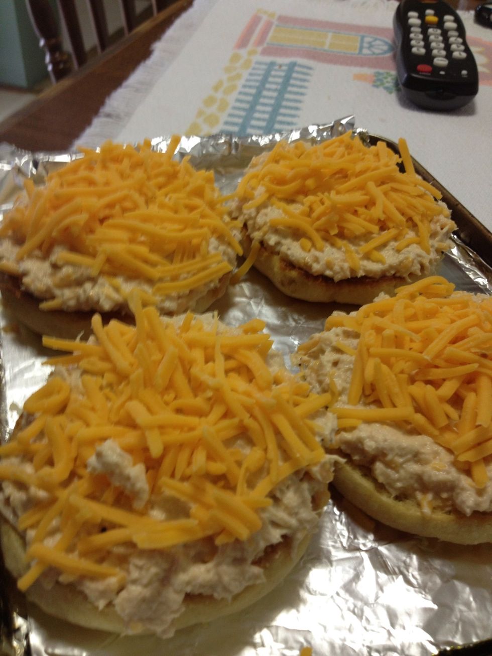 Top with cheese