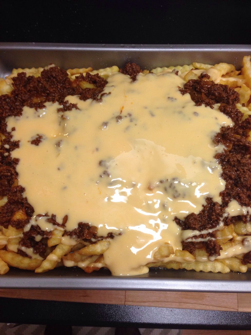 Top with melted cheese