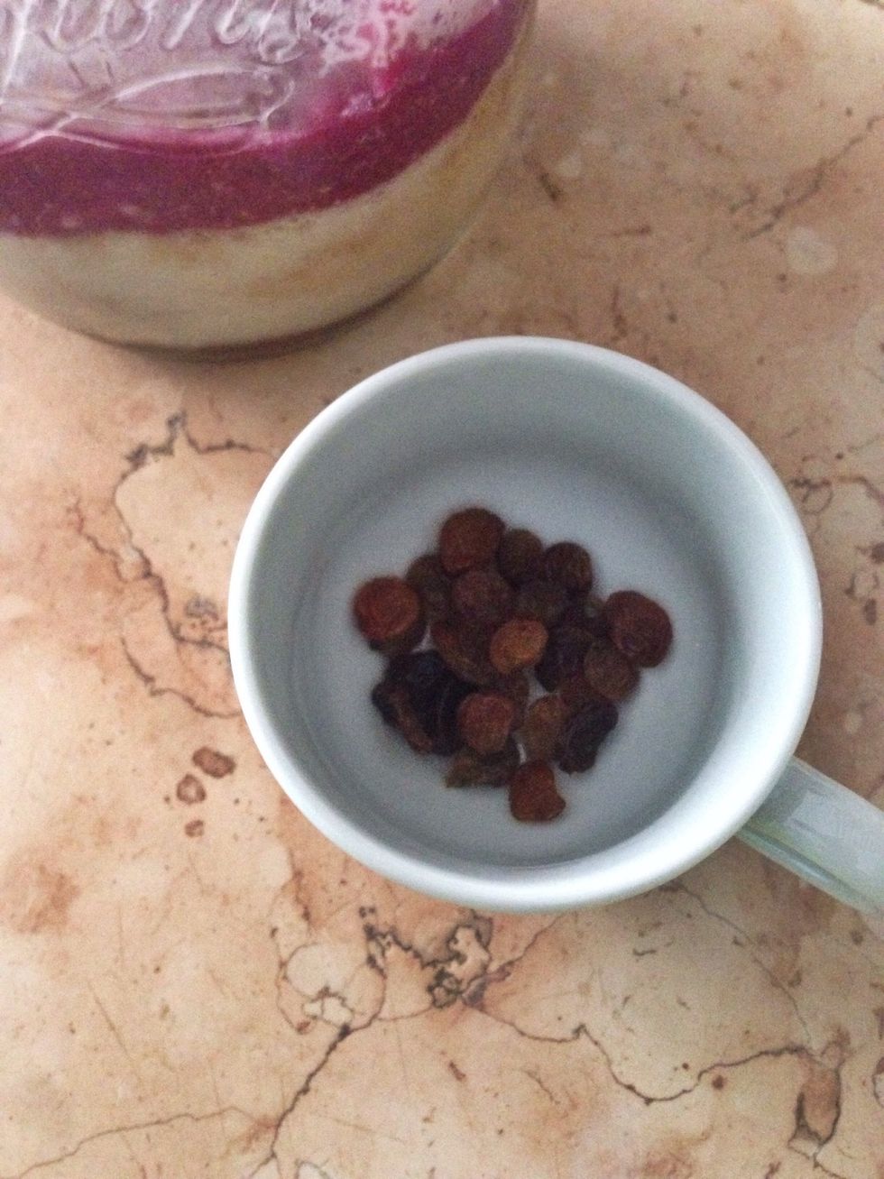 Top with raisins if you like