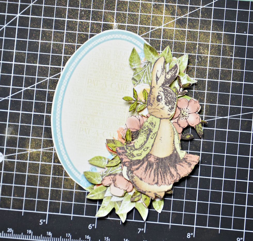 Top with the super sweet bunny.