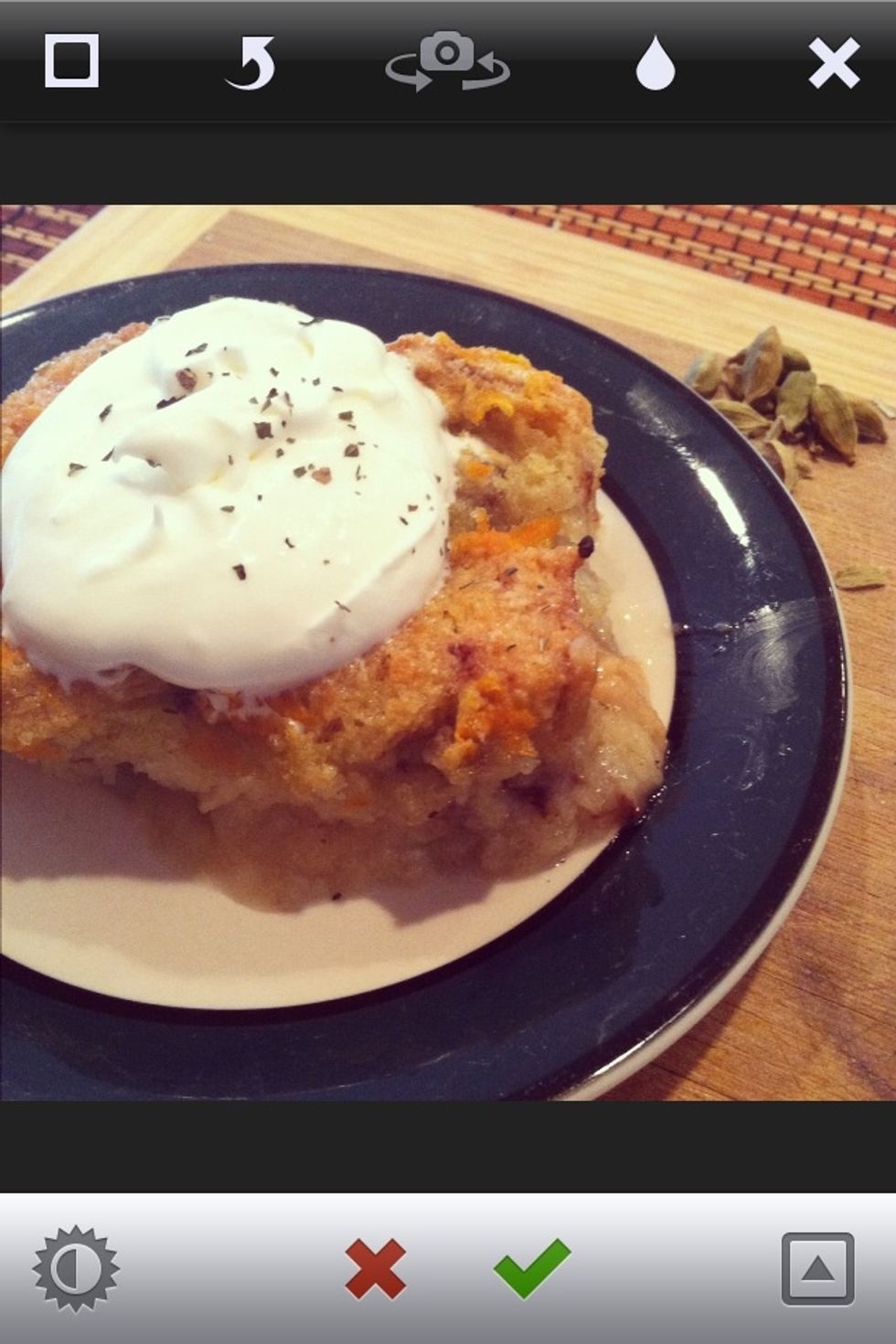 Top with whipped cream and dried mint... SERVE & ENJOY!