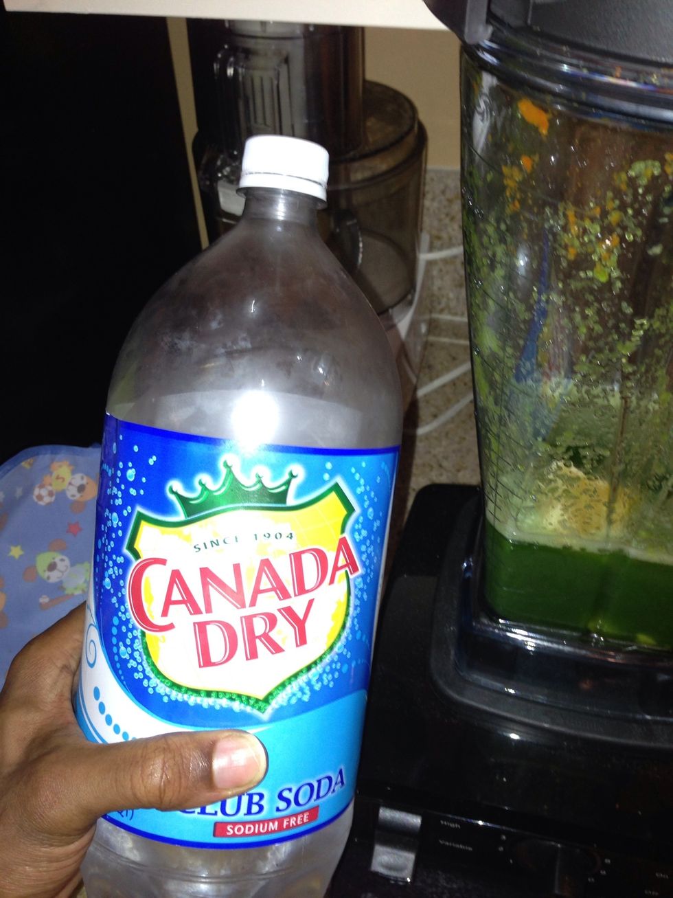 Top your glass off w/ club soda.