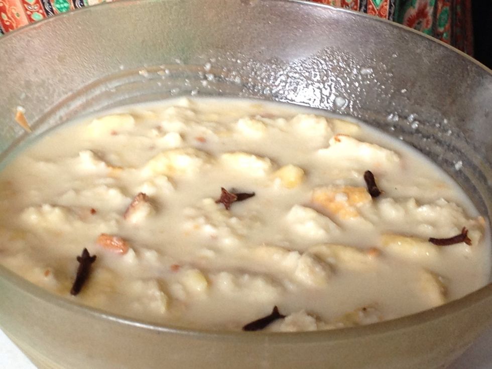 Topped with some cloves