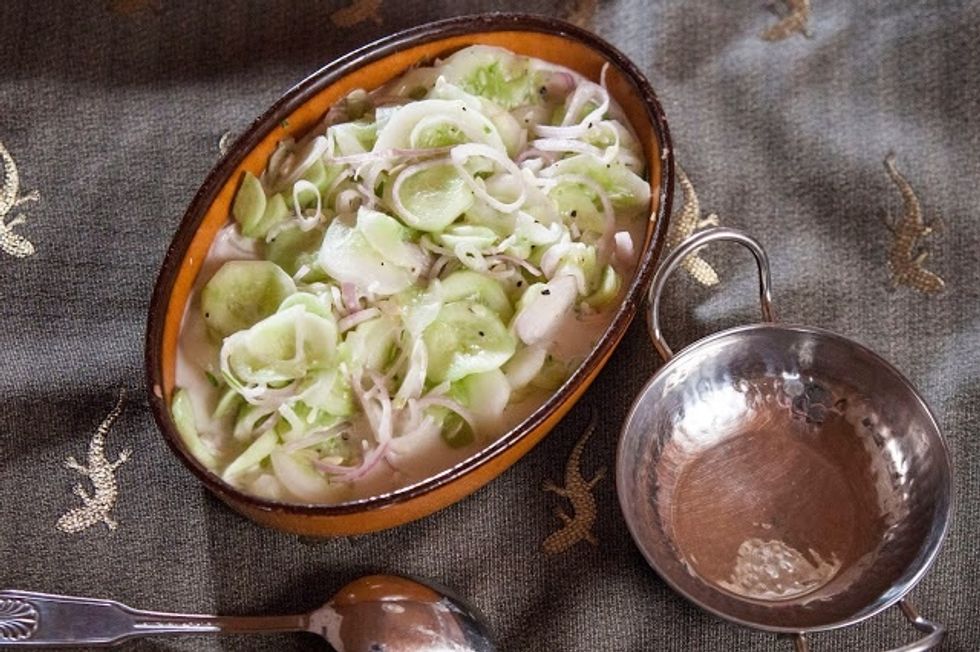 Toss everything together well. Serve it up.