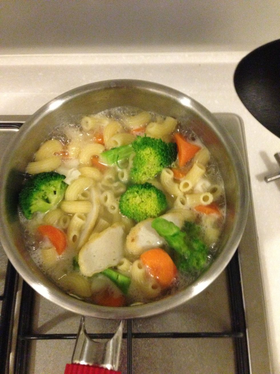 Toss in innocent screaming broccoli