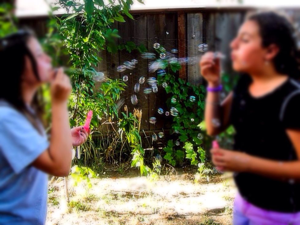 Touchable bubbles were a total hit