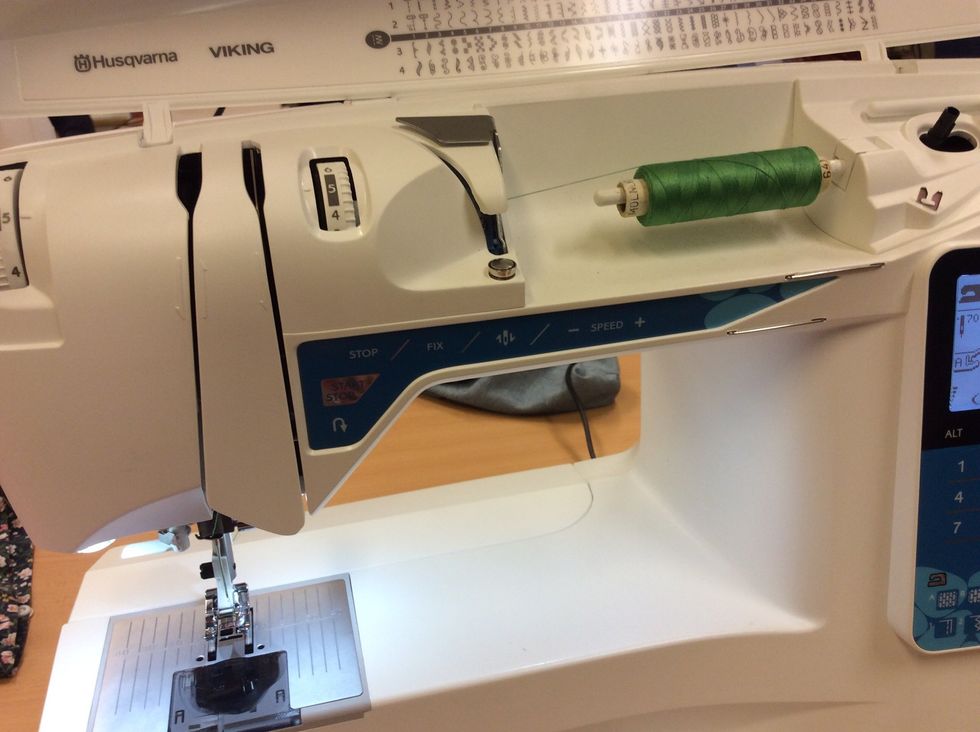 Tr\u00e4 maskinen som vanligt.