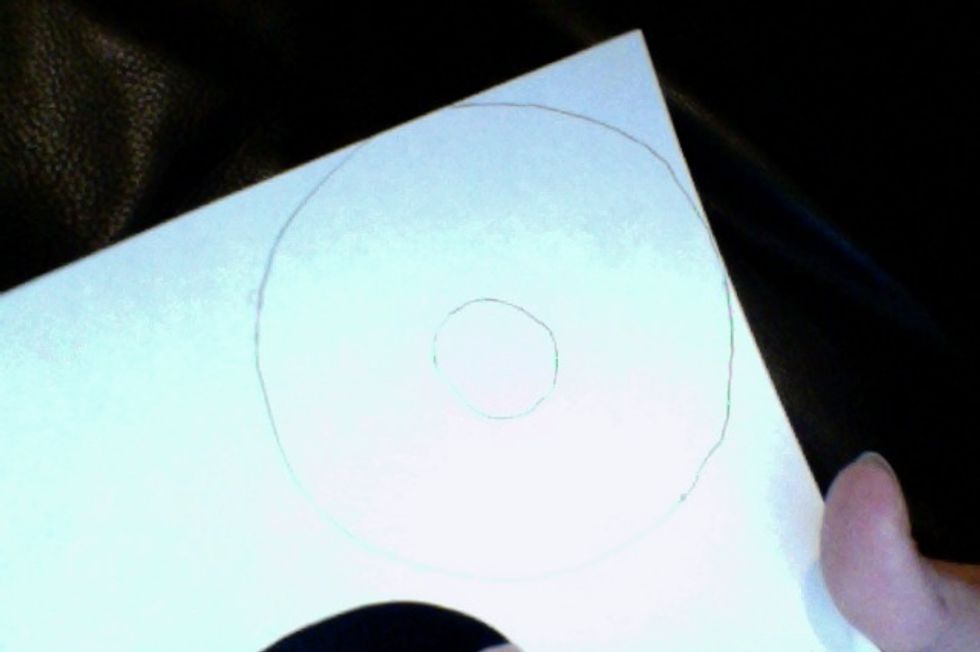 Trace the pattern you made previously onto paper.....