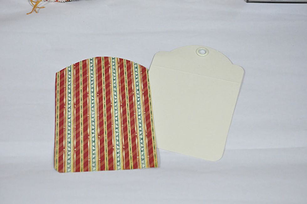 Trace the tag and cut