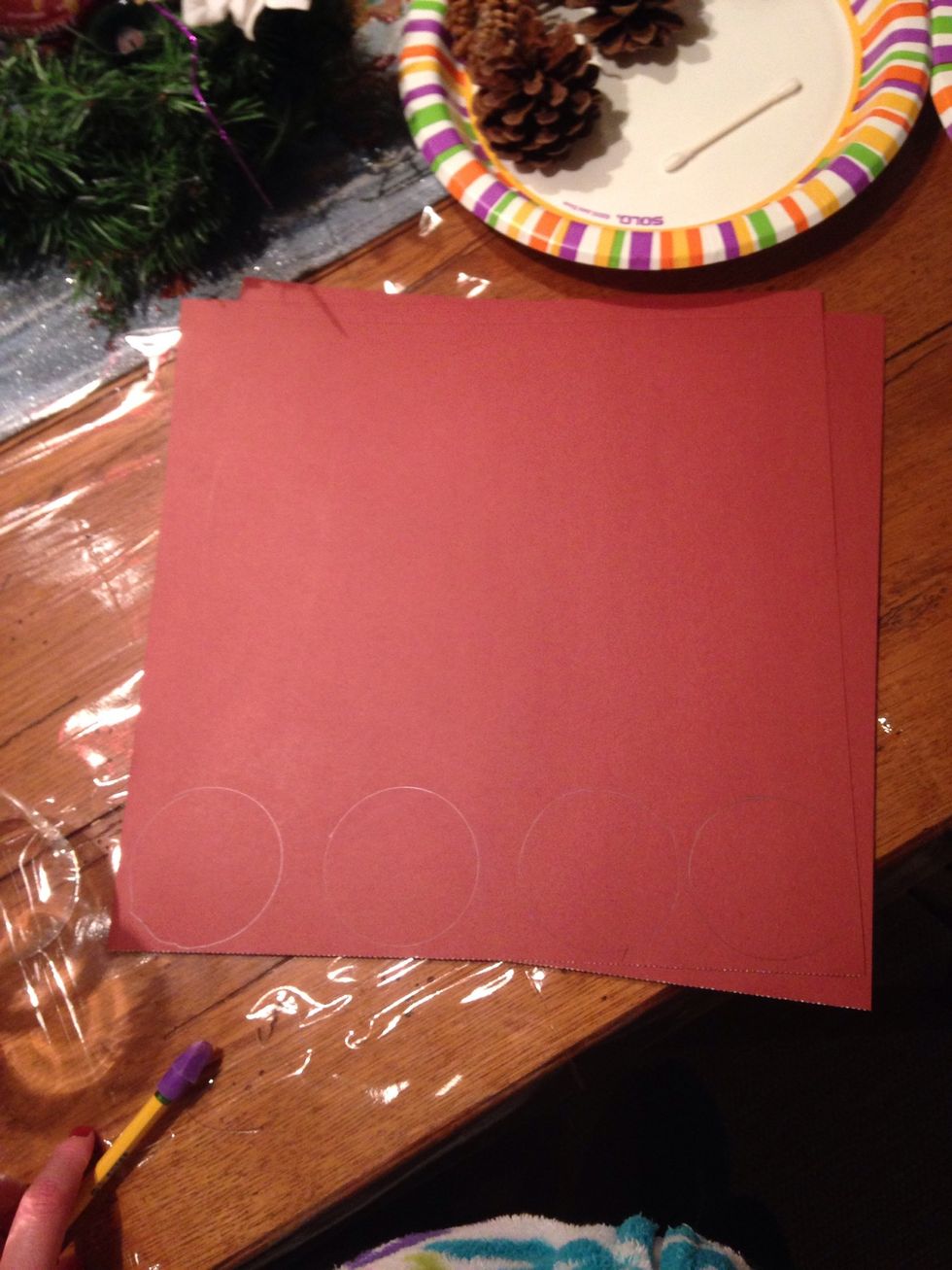 Trace twenty circles with your wine glass