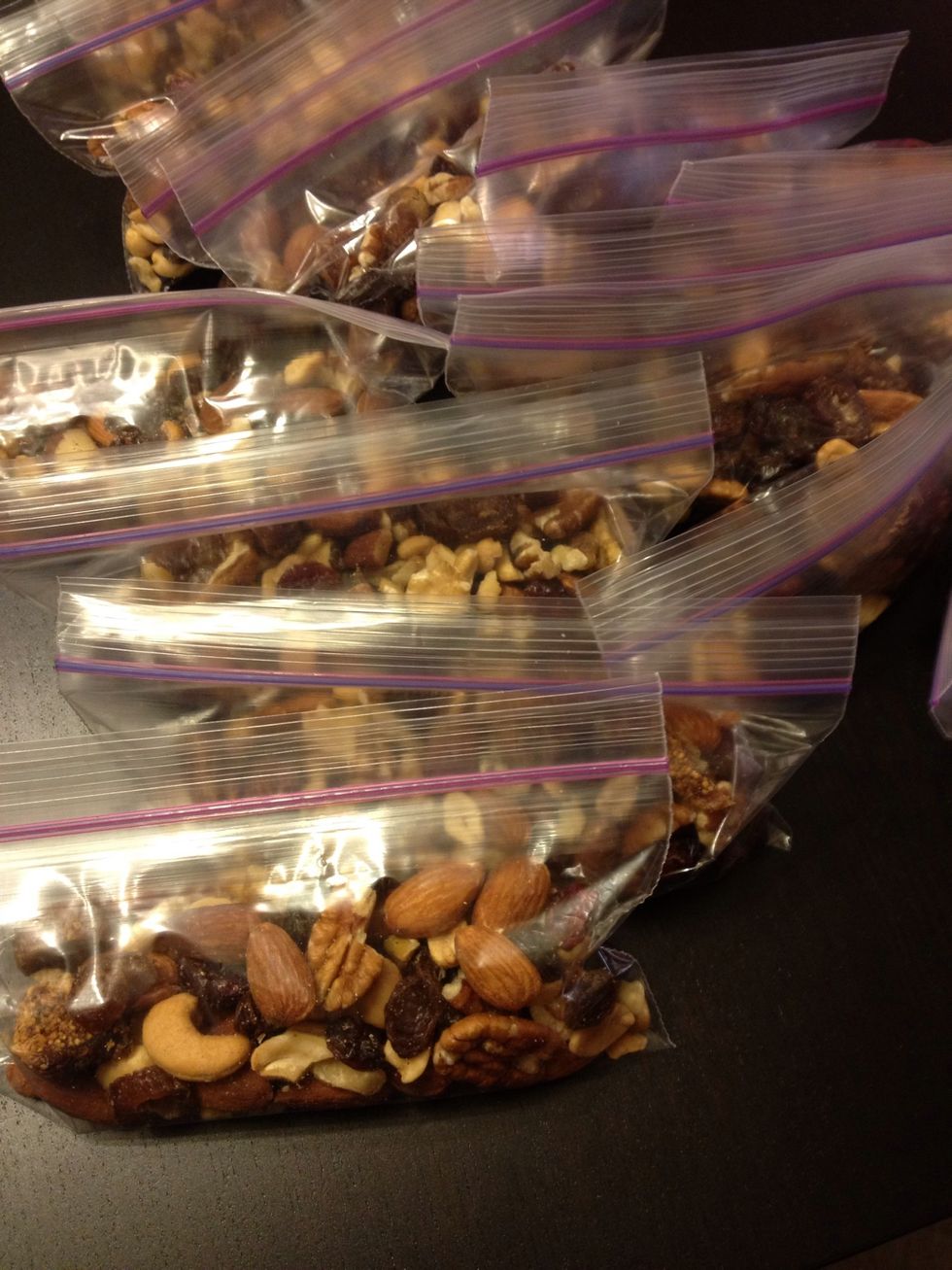 Trail mix (homemade)