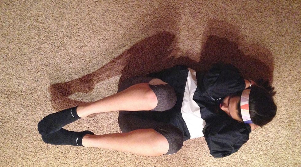 Train as much as you can before so you are prepared for anything.