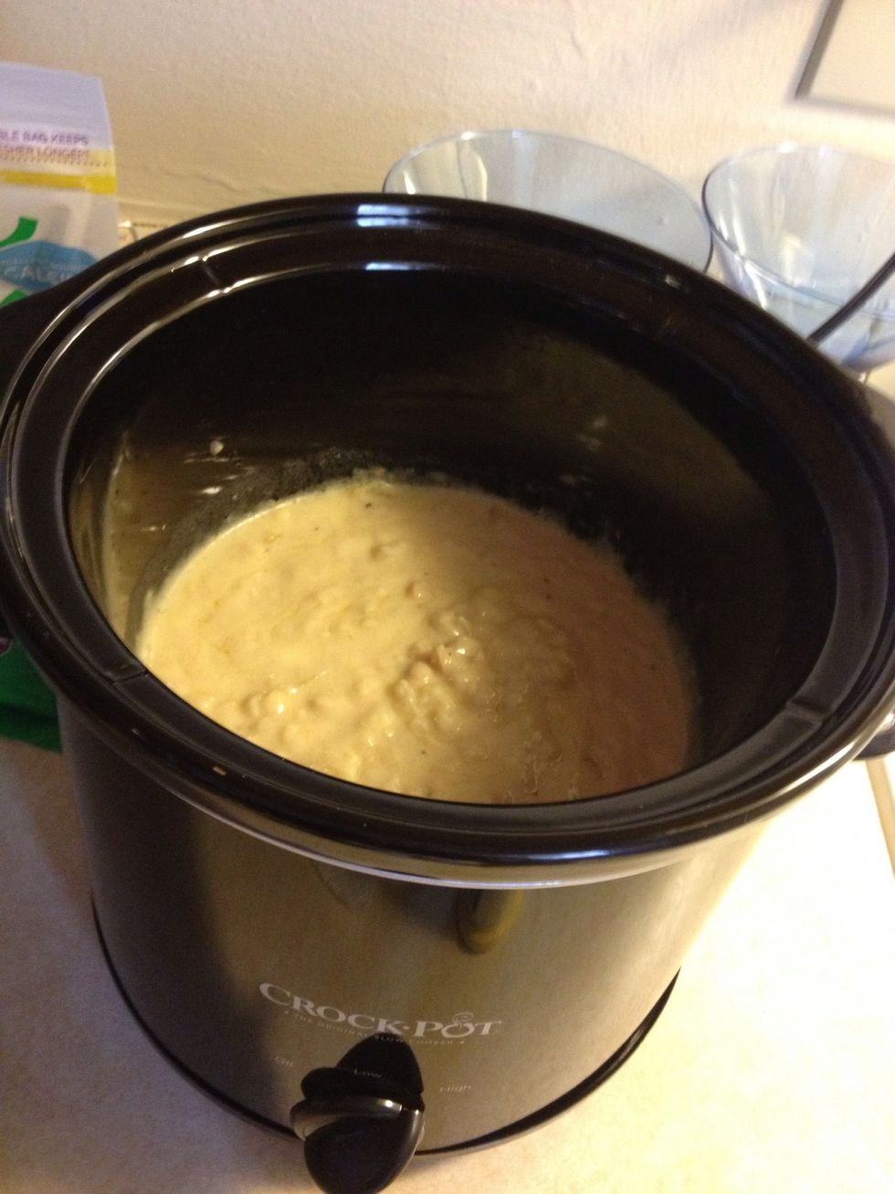 Transfer the sauce to a slow cooker, if desired.