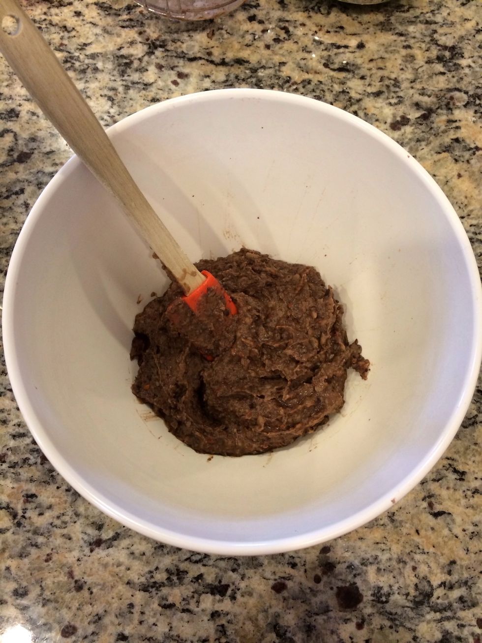 Transfer to medium size bowl