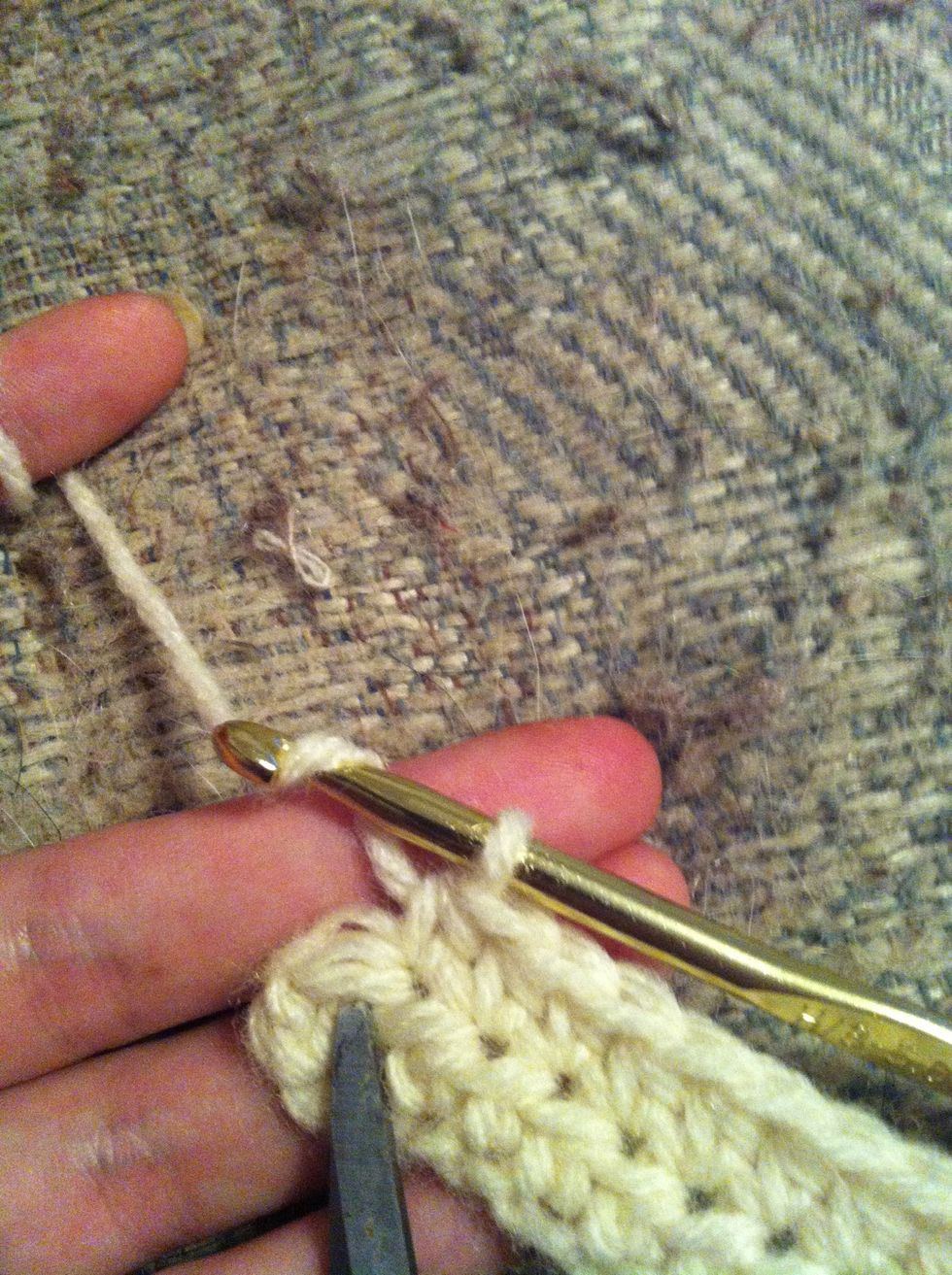 tricky last stitch... like always :)