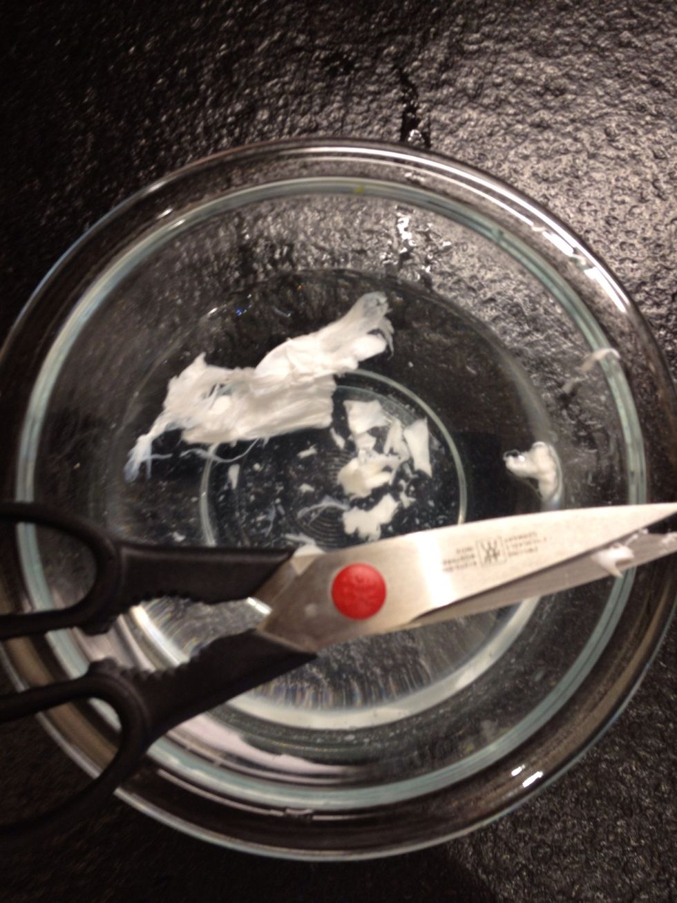 Trim it a little bit if you wish