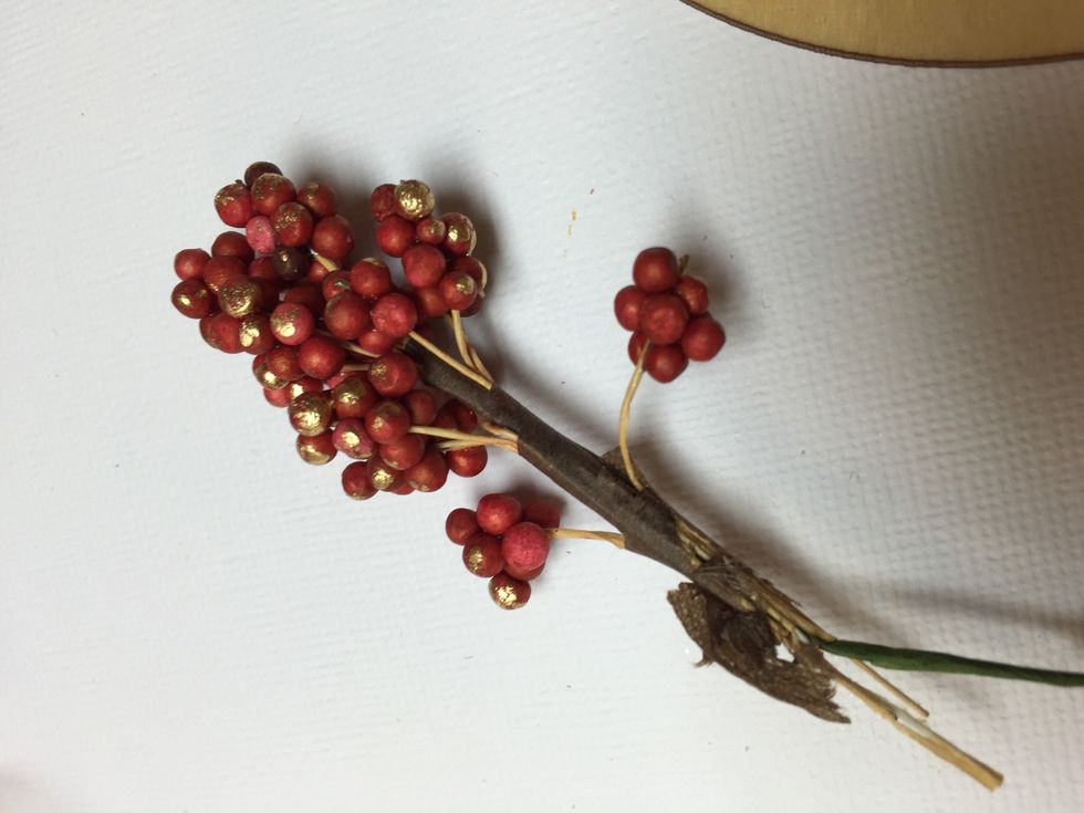 Trim some berries individually