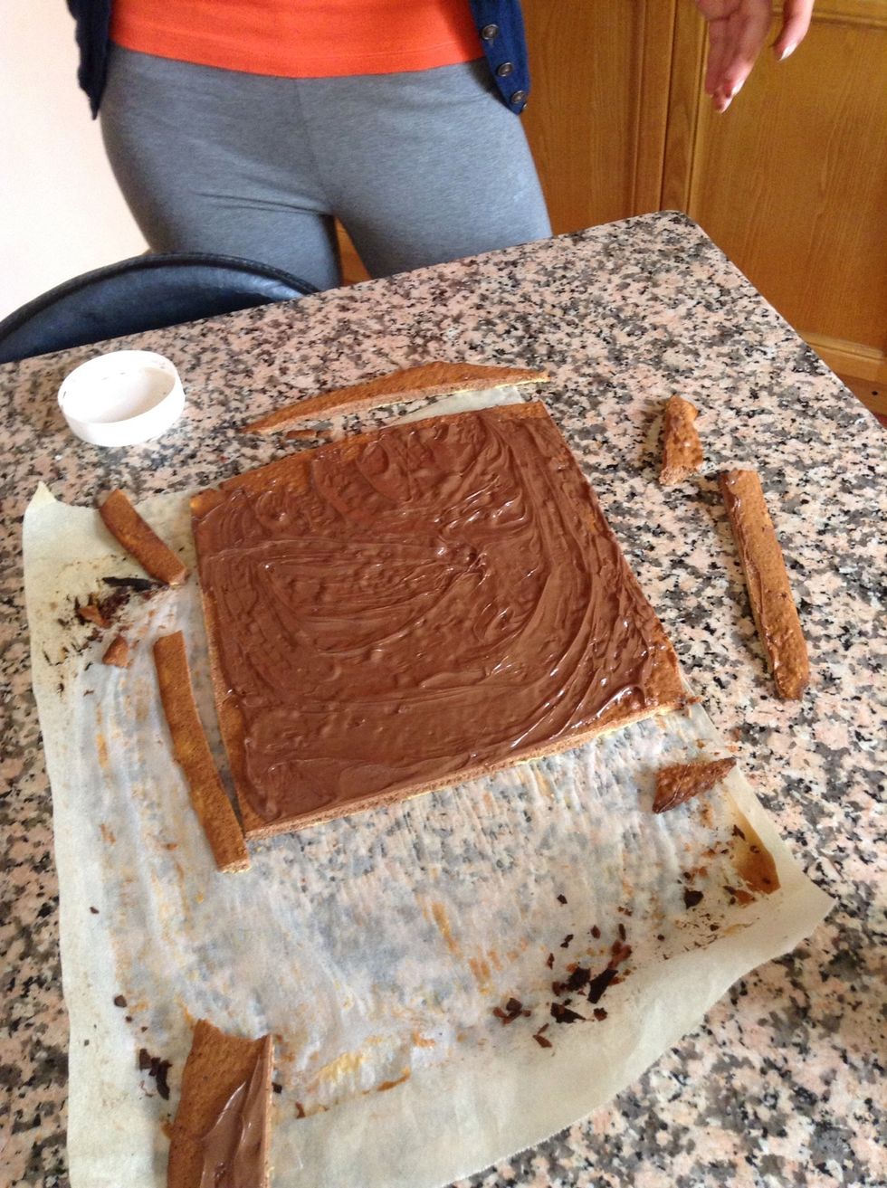Trim the edges.