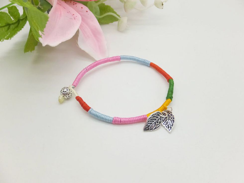 Trim the excess cords.